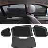 REDOVO Tendine Parasole Auto, per Jeep Compass 5TH 2017-2023 su Misura Contro Protezione Raggi UV Intimità Pieghevole Portabile Decorare,7pcs Full Set