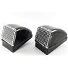 Generic 2 luci bianche per visiera parasole per tettuccio auto, 12 V/24 V, lampadine R10 W per camion FH-FM-FL FH12 luce bianca fredda