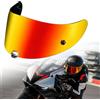 PSLER Visiera per Casco Moto Compatibile con HJC RPHA 11 (Pro/Carbon) e RPHA 70 (ST/Carbon), Ricambio per HJ-26 HJ-26ST, Antigraffio Protezione UV, Predisposizione Pinlock(Rosso Oro Profondo)