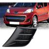 DEMULAX Griglia fendinebbia for auto, per Peugeot, 107 2009-2012 | Paraurti anteriore Lampada Cornice griglia Copertura esterna