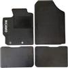 GPDESIGN TOYOTA YARIS 2005>2011 SET 4 TAPPETINI PER AUTO TAPPETI SU MISURA SPECIFICI SAGOMATI COMPATIBILI PER TOYOTA YARIS 2005 2006 2007 2008 2009 2010 2011