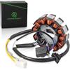 LK LEAPING KNIGHT GY6 Statore di accensione Statore Magneto Coil 12 poli Corrente continua 5 fili di rame Powersports Stators adatto per GY6 50cc 125cc 150cc 4 tempi ciclomotore scooter ATV Quad Go Kart Scooter