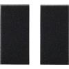 Briny River 2 Pezzi Filtro In Spugna Antipolvere Per Motore Del Ventilatore Dell'auto 64119216222 Compatibile Con BMW F01 F02 F04 F07 GT F10 F11 M5