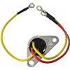 TOP-MAX Raddrizzatore regolatore di tensione con 3 fili DC14.5V Raddrizzatore regolatore di tensione compatibile con Johnson Evinrude fuoribordo per sostituzione 18-5708, 0583408