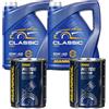 QR-PARTS 10 L olio motore MANNOL Classic 10W-40 2 X Motor Doctor ADDITIV