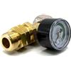 DN Autogas Parts Manometro per gas in linea LPG W21,8 x 1/14 LH maschio a W21,8 x 1/14 LH femmina Propano, Butano Tester