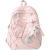 PithCogent Zaino Y2k Borsa da scuola spaziosa e carina per ragazze 12, 2×5, 5×16, 9 pollici Stile 1