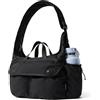 Bellroy Cinch Carryall, Borsone da viaggio - Black | Borsone da viaggio da 21L con organizzazione interna ed esterna e imbottitura leggera e comoda