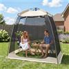 Alvantor Gazebo per 6-10-15 persone, tenda a baldacchino con zanzariera, protezione solare istantanea resistente ai raggi UV, per giardino, patio, cortile