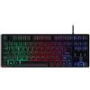 acer Nitro Tastiera TKL, Tastiera Gaming USB Retroilluminata con 3 zone, 4 livelli di luminosità, 3 modalità preimpostate, Anti-Ghosting per 19 tasti, Trasportabile, QWERTY Layout Italiano, Nero