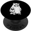 Halloween Ghost Monkey Lover Spooky Gift Scimmia Halloween Monkey Lover Spooky Ghost Scimmia spaventosa PopSockets PopGrip Adesivo