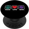 bowling peace love league strike Throw p Peace Love Bowl Bowl PopSockets PopGrip Adesivo