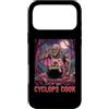 Halloween Glam Retro Vintage Comics Pop Custodia per iPhone 17 Pro Max Ciclope Cook Sous Chef Ristorante Cibo Spettrale Spaventoso Uomo