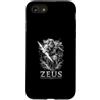 Greek Mythology Thunder Deity Zeus Custodia per iPhone SE (2020) / 7/8 Zeus Tuono e Dio dell'Olimpo Lightning Power