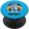 Nasa Maglietta a maniche lunghe NASA Space Shuttle Rainbow PopSockets PopGrip Adesivo