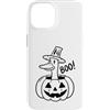 Funny Halloween Duck Custodia per iPhone 14 Boo Goose Halloween Pumpkin Funny Duck Jack O Lantern
