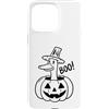 Funny Halloween Duck Custodia per iPhone 15 Pro Max Boo Goose Halloween Pumpkin Funny Duck Jack O Lantern