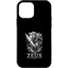 Greek Mythology Thunder Deity Zeus Custodia per iPhone 12 mini Zeus Tuono e Dio dell'Olimpo Lightning Power