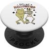 Halloween Funny Frog Lets Get Halloweird Funny Frog Skeleton Dancing Halloween PopSockets PopGrip Adesivo