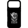Greek Mythology Thunder Deity Zeus Custodia per iPhone 17 Pro Max Zeus Tuono e Dio dell'Olimpo Lightning Power