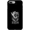 Greek Mythology Thunder Deity Zeus Custodia per iPhone 7 Plus/8 Plus Zeus Tuono e Dio dell'Olimpo Lightning Power