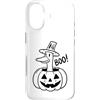 Funny Halloween Duck Custodia per iPhone 17 Boo Goose Halloween Pumpkin Funny Duck Jack O Lantern
