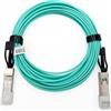 Elfcam® - 0,5m Cavo Ottico Attivo OM3 SFP+ a SFP+ AOC 10 Gbit/s Compatibile con Freebox Ultra Delta (0,5 Metri)