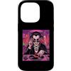 Halloween Glam Retro Vintage Comics Pop Custodia per iPhone 14 Pro Vampire DJ House Trap Club Dance Musica Spettrale Spaventoso Clubbing
