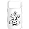 Funny Halloween Duck Custodia per iPhone 17 Pro Max Boo Goose Halloween Pumpkin Funny Duck Jack O Lantern