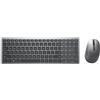 Dell KM7120W, wireless, Multimedia, tastiera e mouse, French (AZERTY), nero