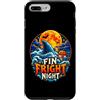 Fright Fin Collective Custodia per iPhone 7 Plus/8 Plus Maglietta Fin Fright Night Halloween Shark Lover