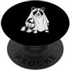 Halloween Border Collie Dog Ghost Pet Ow Border Collie Halloween amante dei cani spettrale fantasma spaventoso PopSockets PopGrip Adesivo