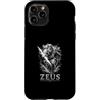 Greek Mythology Thunder Deity Zeus Custodia per iPhone 11 Pro Zeus Tuono e Dio dell'Olimpo Lightning Power