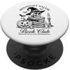 Halloween Witch Club Midnight Salem Book Club Halloween Witching Hour Reader PopSockets PopGrip Adesivo