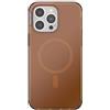PopSockets Custodia per iPhone 14 Pro con MagSafe, impugnatura venduta separatamente, compatibile con ricarica wireless, ambra