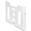 DIGITUS Tasca porta-schemi - formato DIN A4 - per armadi di rete o server - per l'archiviazione di documenti - con fissaggio autoadesivo - 233 x 263 x 30 mm - grigio chiaro, RAL 7037