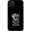 Greek Mythology Thunder Deity Zeus Custodia per iPhone 11 Pro Max Zeus Tuono e Dio dell'Olimpo Lightning Power