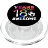 COOL SOCCER DESIGNS AND OUTFITS 18 ANNI DI BEING AWESOME CALCIO 18° COMPLEANNO PopSockets PopGrip per MagSafe