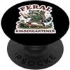 Feral Kindergartener Back To School Racc Scuola materna selvaggia Torna a scuola Raccoon Kindergarten Kid PopSockets PopGrip Adesivo