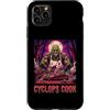 Halloween Glam Retro Vintage Comics Pop Custodia per iPhone 11 Pro Max Ciclope Cook Sous Chef Ristorante Cibo Spettrale Spaventoso Uomo