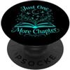 Just One More Chapter Fantasy Reader Mag Solo un altro capitolo Fantasy Reader Magical Book Lover PopSockets PopGrip Adesivo