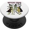 Halloween Funny Frog Witchy Frog Club Midnight Only On Halloween Frog Coven PopSockets PopGrip Adesivo
