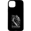 Norse Viking Sigurd Snake Warrior Legend Custodia per iPhone 15 Plus Sigurd Serpente Negli Occhi Guerriero Norreno Vichingo