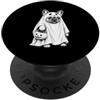 Halloween French Bulldog Dog Ghost Pet O Bulldog francese Halloween amante dei cani Spooky Ghost Frenchie PopSockets PopGrip Adesivo