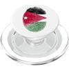 Countries National Flags Jordan Flag Fingerprint Orgoglioso Giordano Uomini Donne Bambini DNA PopSockets PopGrip per MagSafe