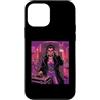 Halloween Glam Retro Vintage Comics Pop Custodia per iPhone 12 mini Vampire DJ House Trap Club Dance Musica Spaventoso Clubbing Donna