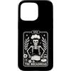 Halloween Skeleton Tarot Card Custodia per iPhone 15 Pro Max Skeleton Baker Tarot Card Gothic Baking Lover Bread Maker