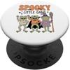 Halloween Funny Frog Spooky Little Gang Halloween Frogs Trio Costume Party PopSockets PopGrip Adesivo