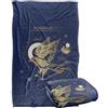 LOGOVISION Harry Potter Learning, Wit, Wisdom, Ravenclaw Coperta super morbida al tatto setoso - 91 x 147 cm