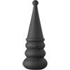 Villeroy & Boch - Christmas Chic Statuetta Decorativa Pupazzo di Neve Nero, Decorazione Natalizia, Moderna, Elegante Decorazione per Natale, poliresina
